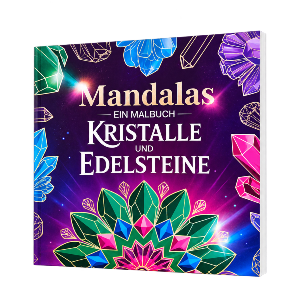 Mandalas - Ein Malbuch - Kristalle und Edelsteine - Herta Steinbichl